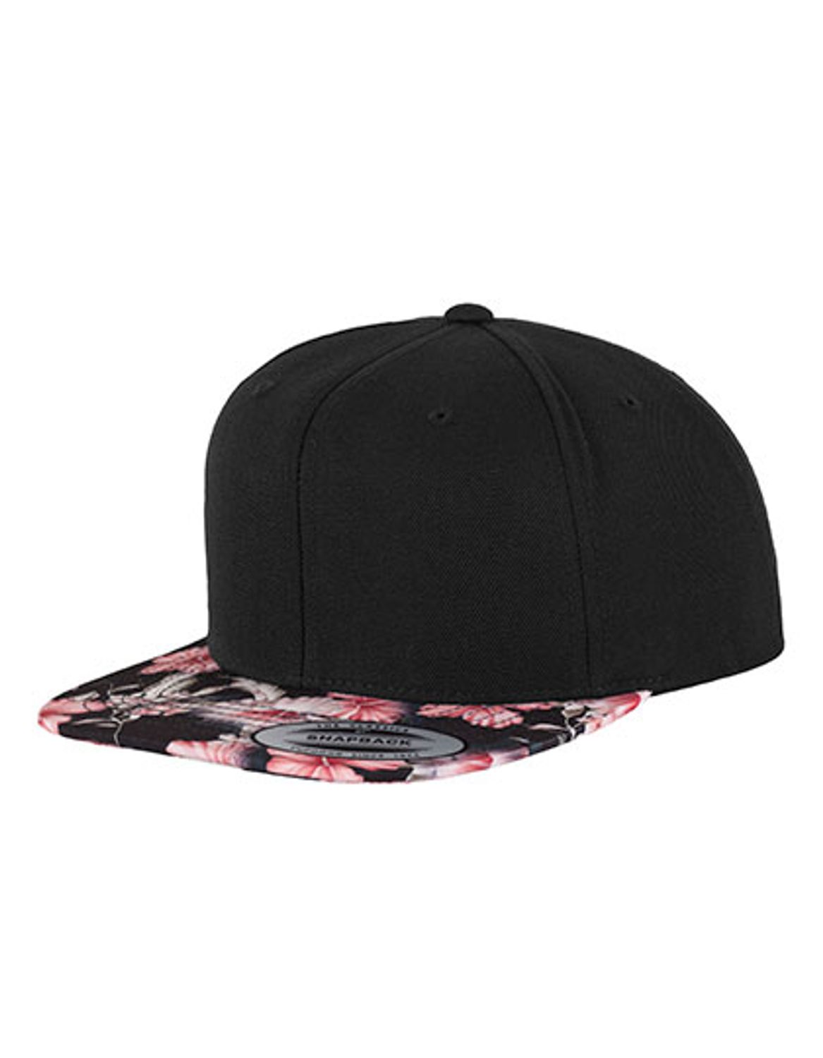 Floral fitted hat shop