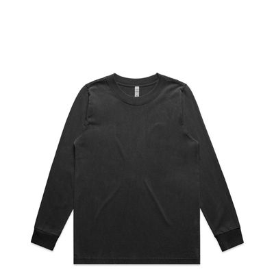 Wo's Heavy Faded L/S Tee AS Colour
