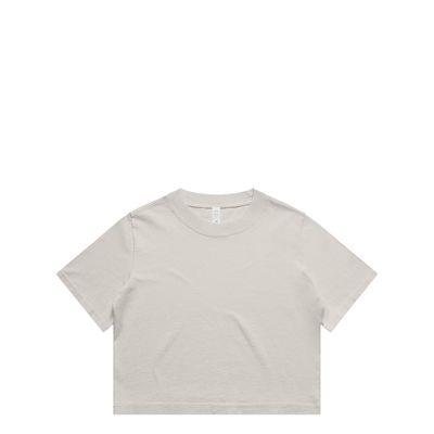 Wo's Heavy Faded Crop Tee AS Colour
