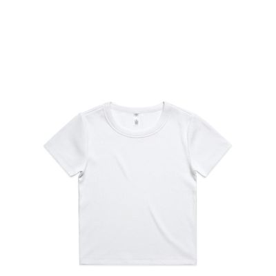 Wo's Organic Rib Tee AS Colour