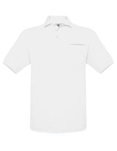 Unisex Polo Safran Pocket