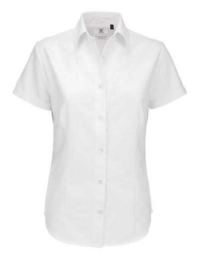 Women's Oxford Shirt Short Sleeve