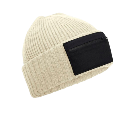 ZIP PATCH BEANIE