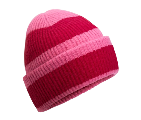 COLOUR BLOCK BEANIE