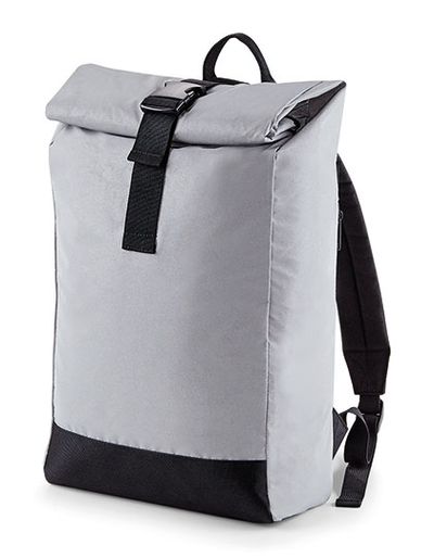 Reflective Roll-Top Backpack