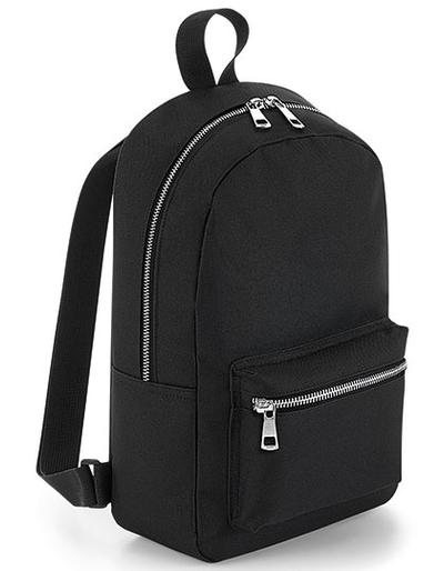 Metallic Zip Mini Backpack