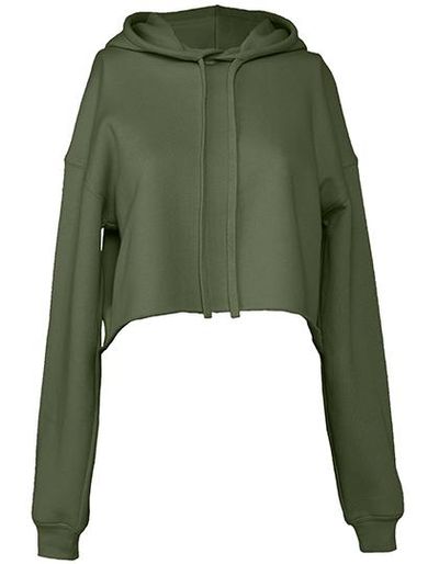 Women´s Cropped Fleece Hoodie