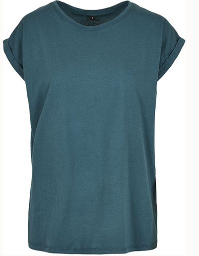 Ladies` Extended Shoulder Tee