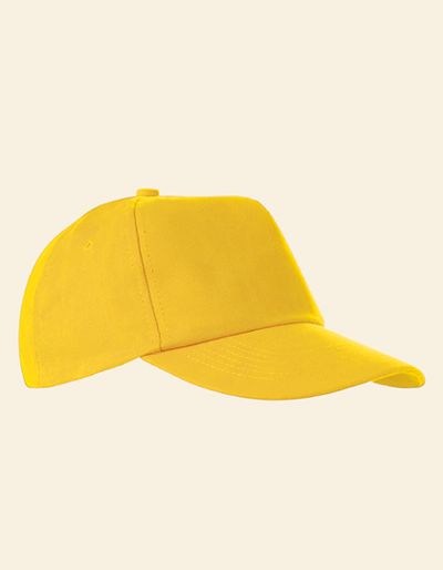 5-Panel Brushed Cotton Cap