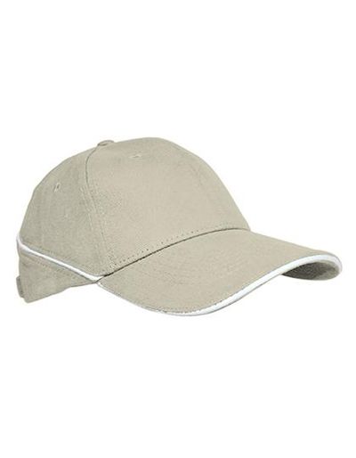 Cap White-Stripe