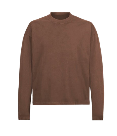 LUXURY OVERSIZED BOXY LONG SLEEVE TEE