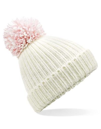 Shimmer Pom Pom Beanie