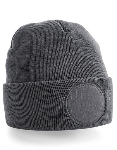 Circular Patch Beanie