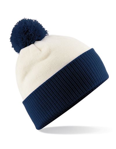 Snowstar Two-Tone Beanie