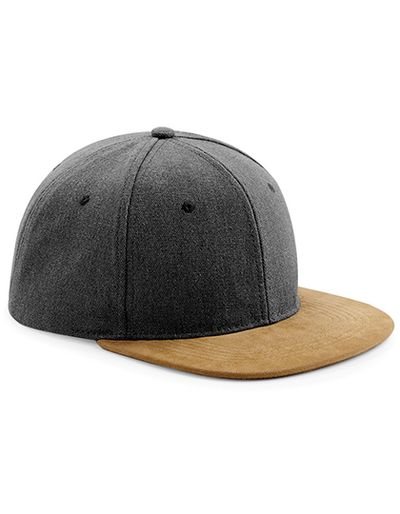 Suede Peak Snapback