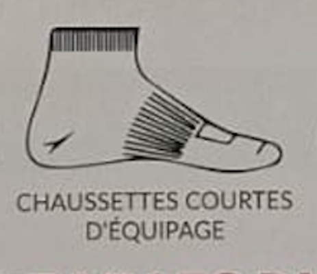 Chaussettes courtes d'équipage Luxury