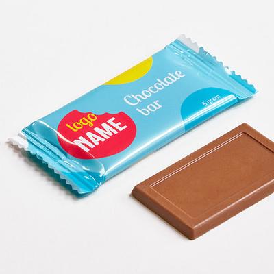 Mini barres de chocolat