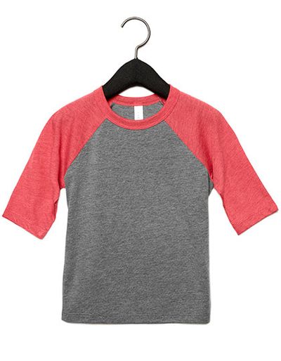 Toddler 3/4 Sleeve Baseball Tee