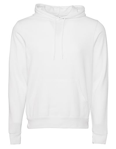 Unisex Pullover Poly-Cotton Fleece Hoodie