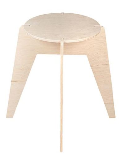 Foldable Puzzle Stool