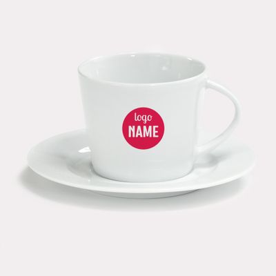 Tasse et sous-tasse Eva