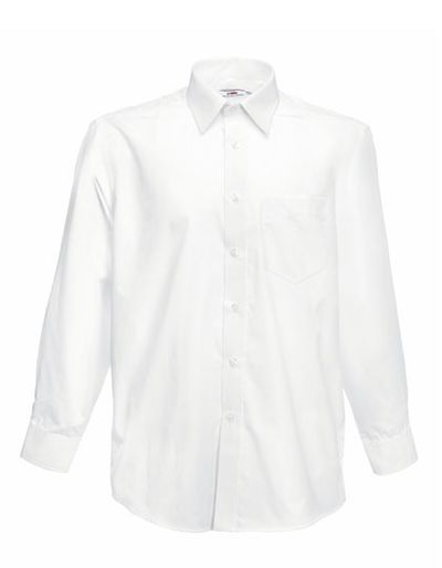 Men's Long Sleeve Poplin Shirt