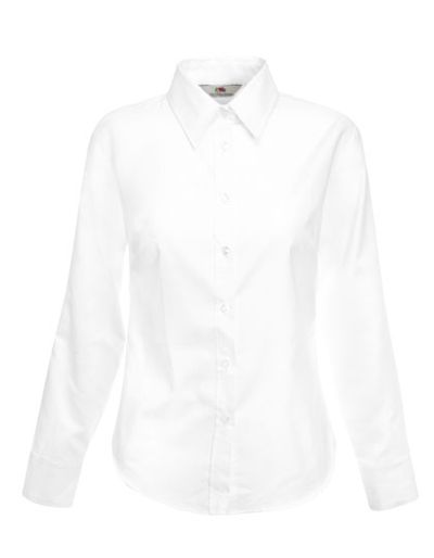 Ladies' Long Sleeve Oxford Shirt