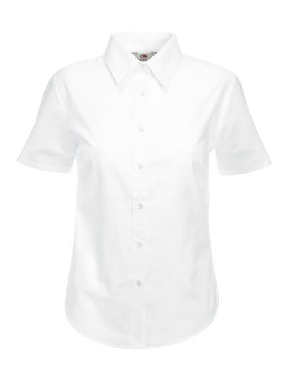 Ladies' Short Sleeve Oxford Shirt