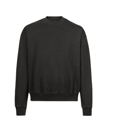 ULTRA-HEAVYWEIGHT OVERSIZED CREWNECK VINTAGE 465GSM GRAMMA
