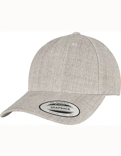 YP Classics 5-Panel Premium Curved Visor Snapback Cap