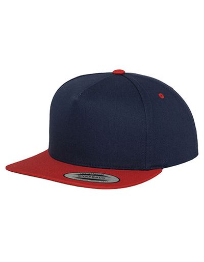 Classic 5 Panel Snapback Cap