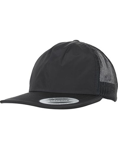 Unstructured Soft Visor Trucker Snapback