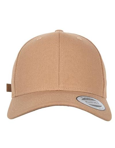 6-Panel Curved Metal Snap Cap