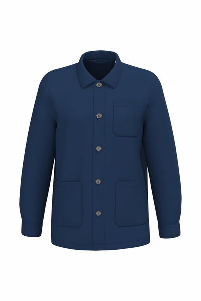 Veste worker écoresponsable délavée homme