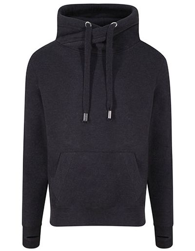 Cross Neck Hoodie