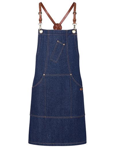 Bib Apron Denim X-Style