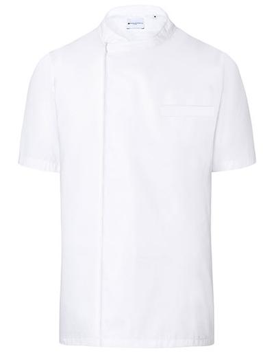 Short-Sleeve Throw-Over Chef Shirt Basic