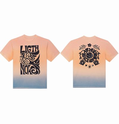 Monoki Tee shirt light now FUSER OMBRE