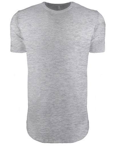 Men's Cotton Long Body Crew