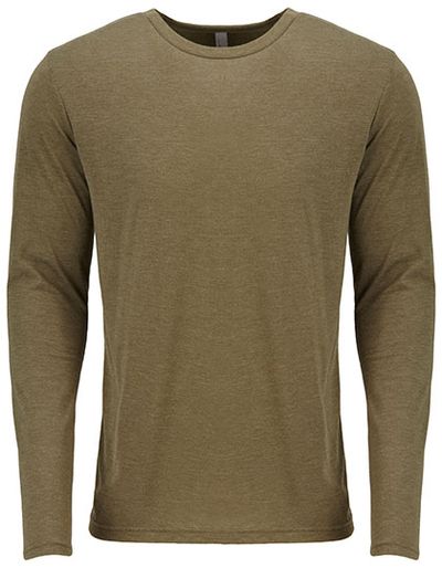 Men's Long Sleeve Tri-Blend T-Shirt