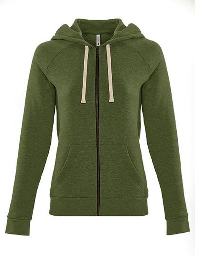 Ladies' PCH Raglan Zip Hoody