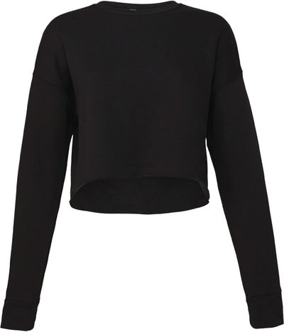 Sweat-shirt crop femme