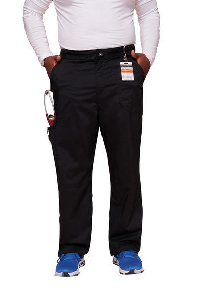 Pantalon cargo à braguette homme