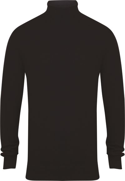 Pull col roulé