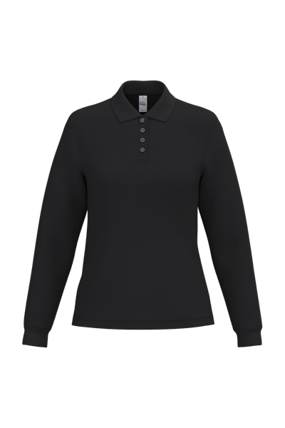 Polo piqué LSL femme iDeal Basic Brand
