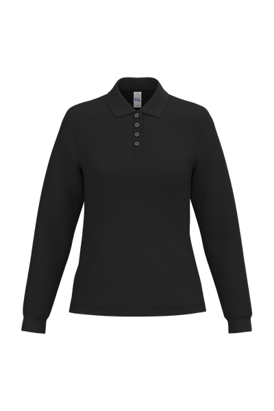 Polo piqué LSL femme iDeal Basic Brand