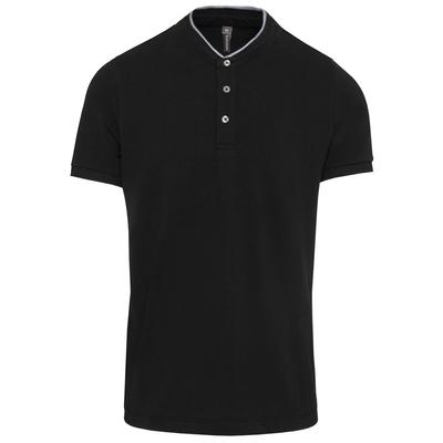 Polo col mao manches courtes homme