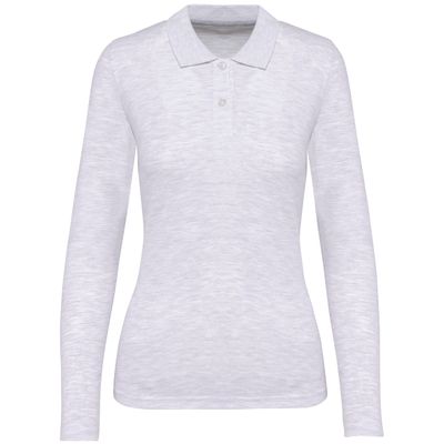 Polo manches longues femme