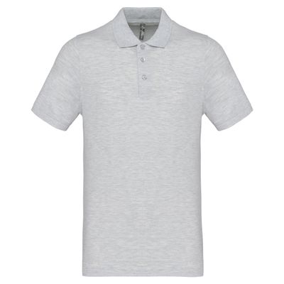 Polo piqué manches courtes homme