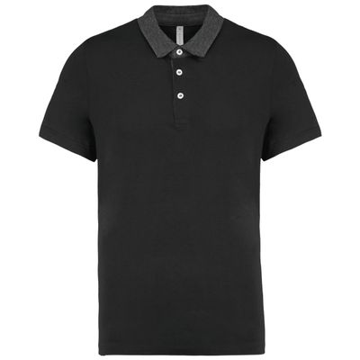 Polo jersey bicolore homme